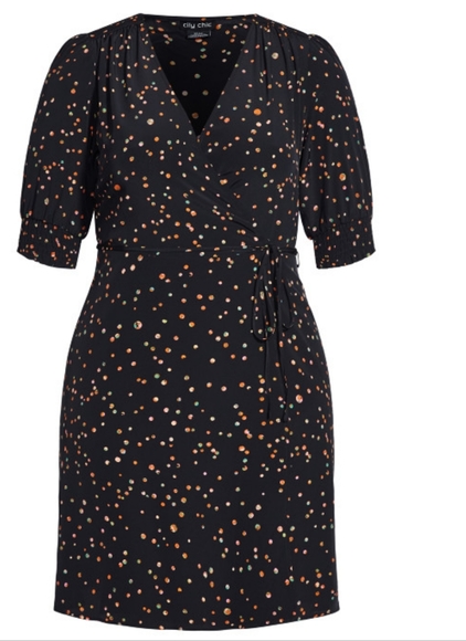 CITY CHIC Summer Spot Dress - Picture 14 of 16